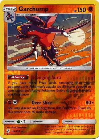 Unified Minds Garchomp #114/236 reverse holo